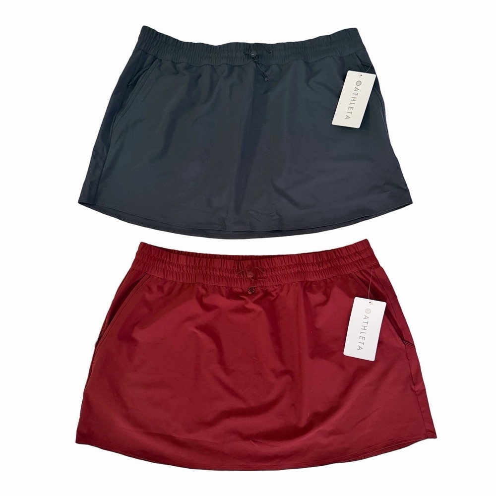 Athleta XL 2-Piece Skirt Lot NWT | New With Tags | Original Retail $69 Each